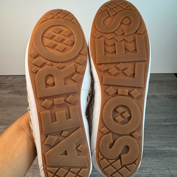 AEROSOLES Palma White Mesh Ballet flats size 6 $89 IMMACULATE - Picture 9 of 11